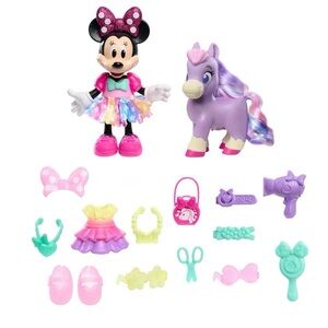 Disney Junior Minnie Mouse Groom & Glam Pony Set Disney Junior Dress Up Toys